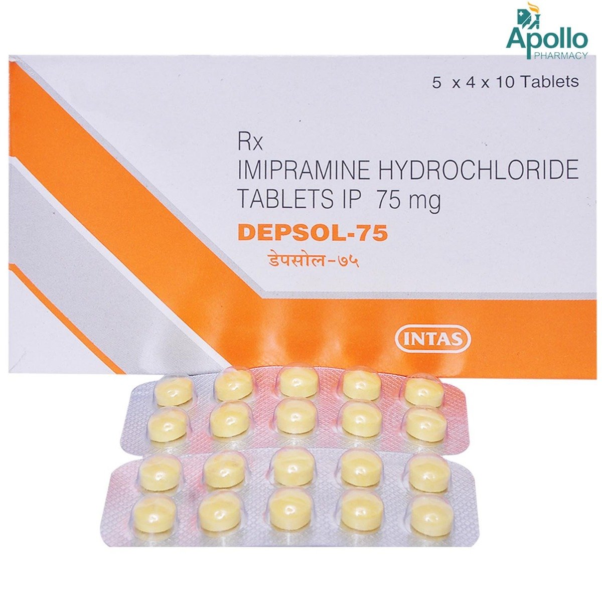 Depsol 75 mg Tablet 10's, Pack of 10 TabletS Depsol 75 mg Tablet 10's, Pack of 10 TabletS