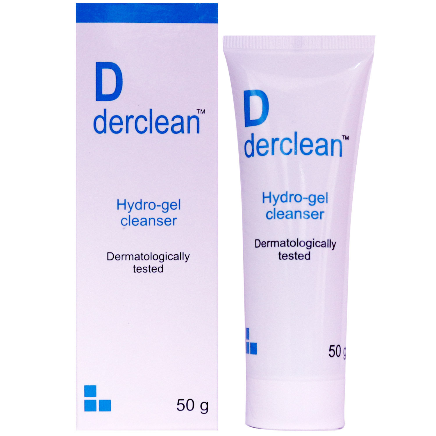 Derclean Hydro Gel Cleanser 50 gm, Pack of 1 LIQUID Derclean Hydro Gel Cleanser 50 gm, Pack of 1 LIQUID
