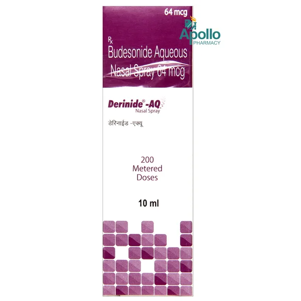 Derinide AQ Nasal Spray 10 ml, Pack of 1 LIQUID