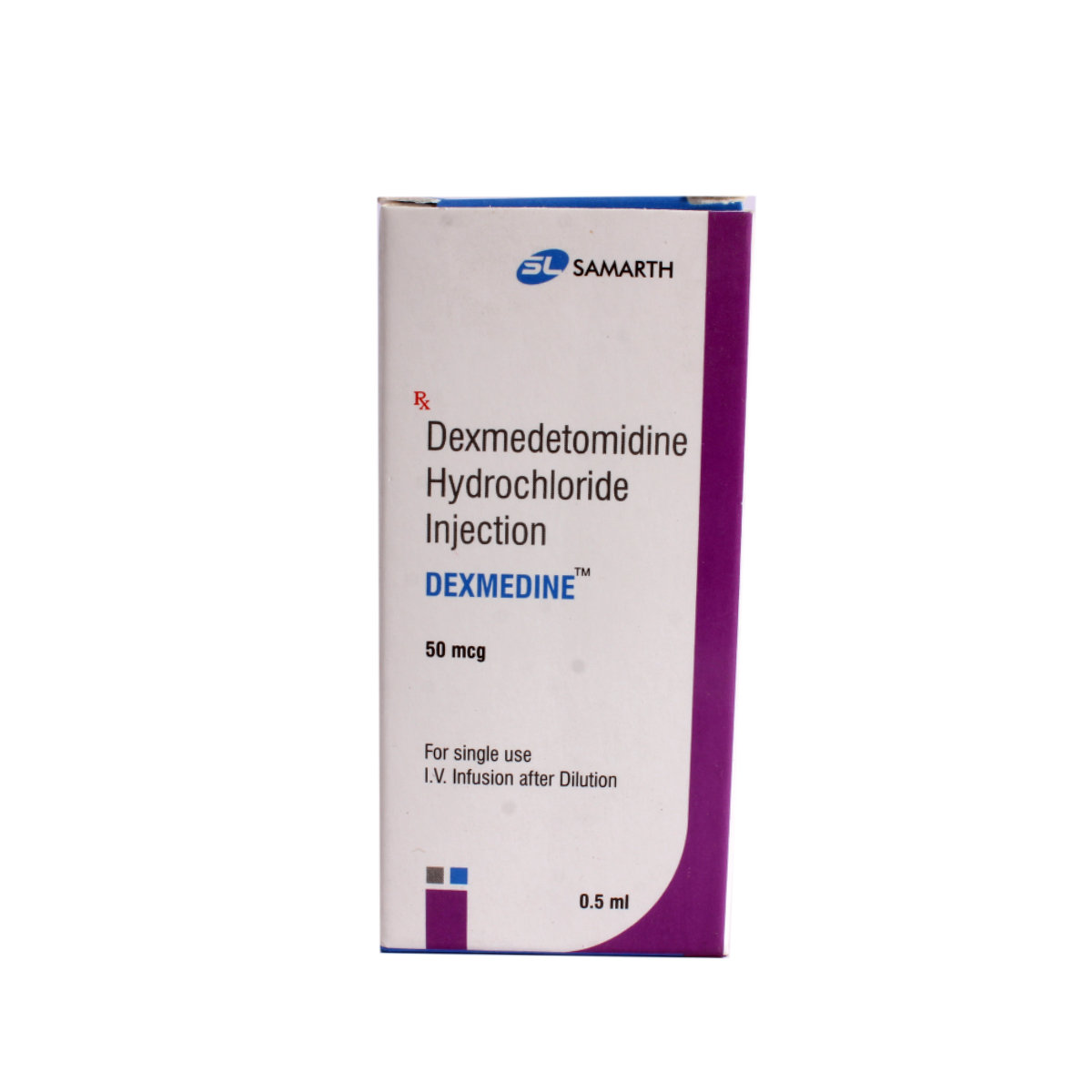 Dexmedine Injection 0.5ml, Pack of 1 Injection Dexmedine Injection 0.5ml, Pack of 1 Injection