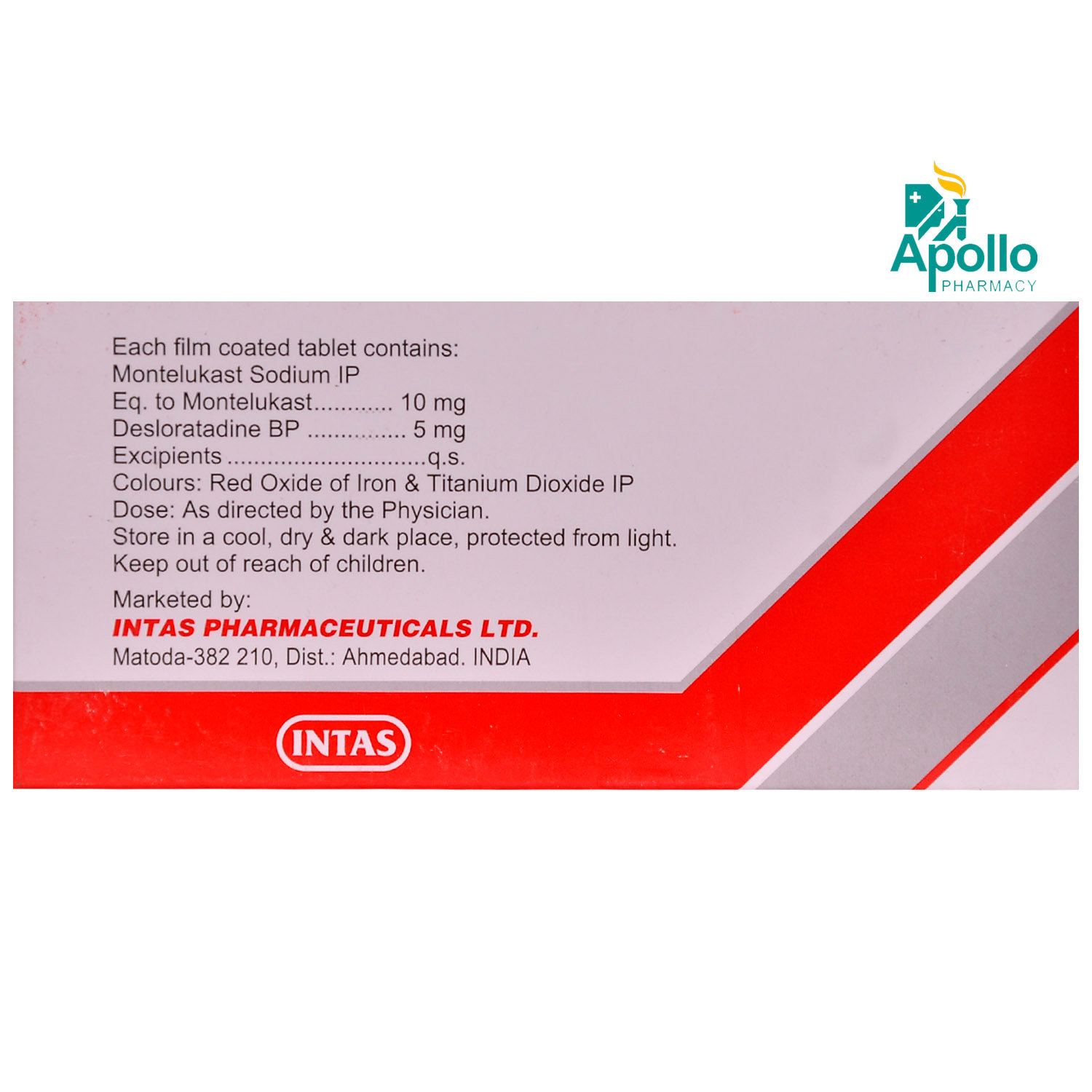 Dezlorid M Tablet 10's, Pack of 10 TABLETS Dezlorid M Tablet 10's, Pack of 10 TABLETS
