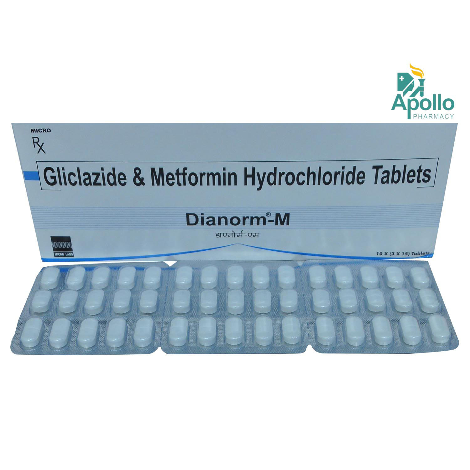 Dianorm-M Tablet 15's, Pack of 15 TABLETS Dianorm-M Tablet 15's, Pack of 15 TABLETS