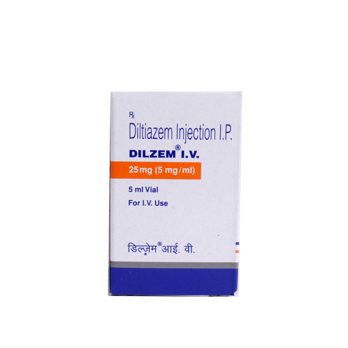 Dilzem IV Injection 5 ml, Pack of 1 Injection Dilzem IV Injection 5 ml, Pack of 1 Injection