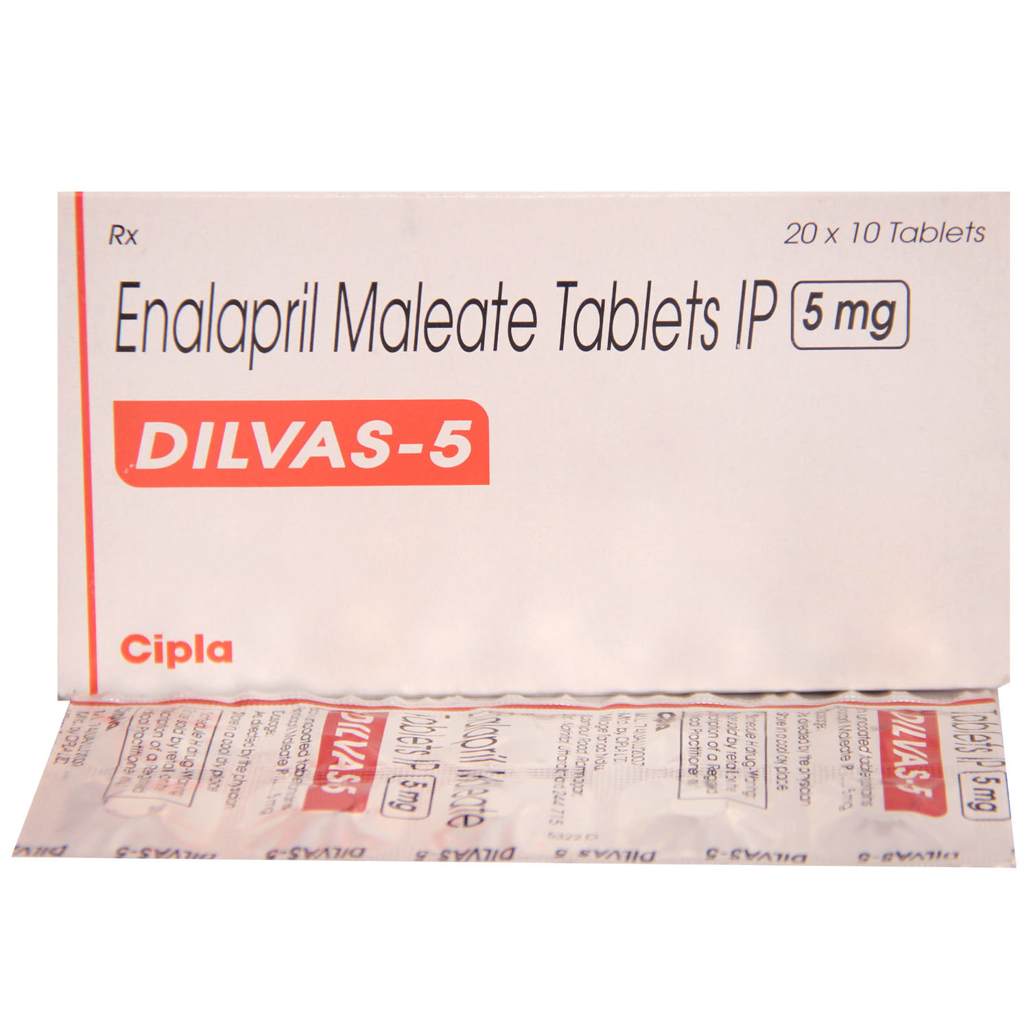 Dilvas 5 Tablet 10's, Pack of 10 TABLETS Dilvas 5 Tablet 10's, Pack of 10 TABLETS