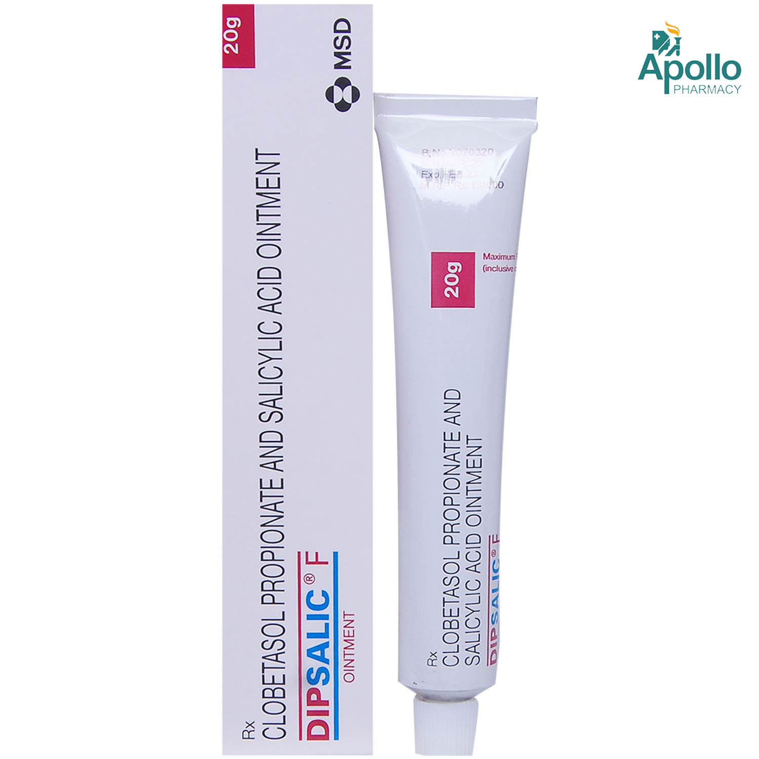 Dipsalic F Ointment 20 gm, Pack of 1 OINTMENT Dipsalic F Ointment 20 gm, Pack of 1 OINTMENT