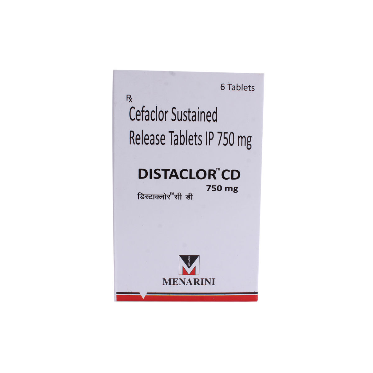 Buy Distaclor CD 750mg Tablet 6's Online