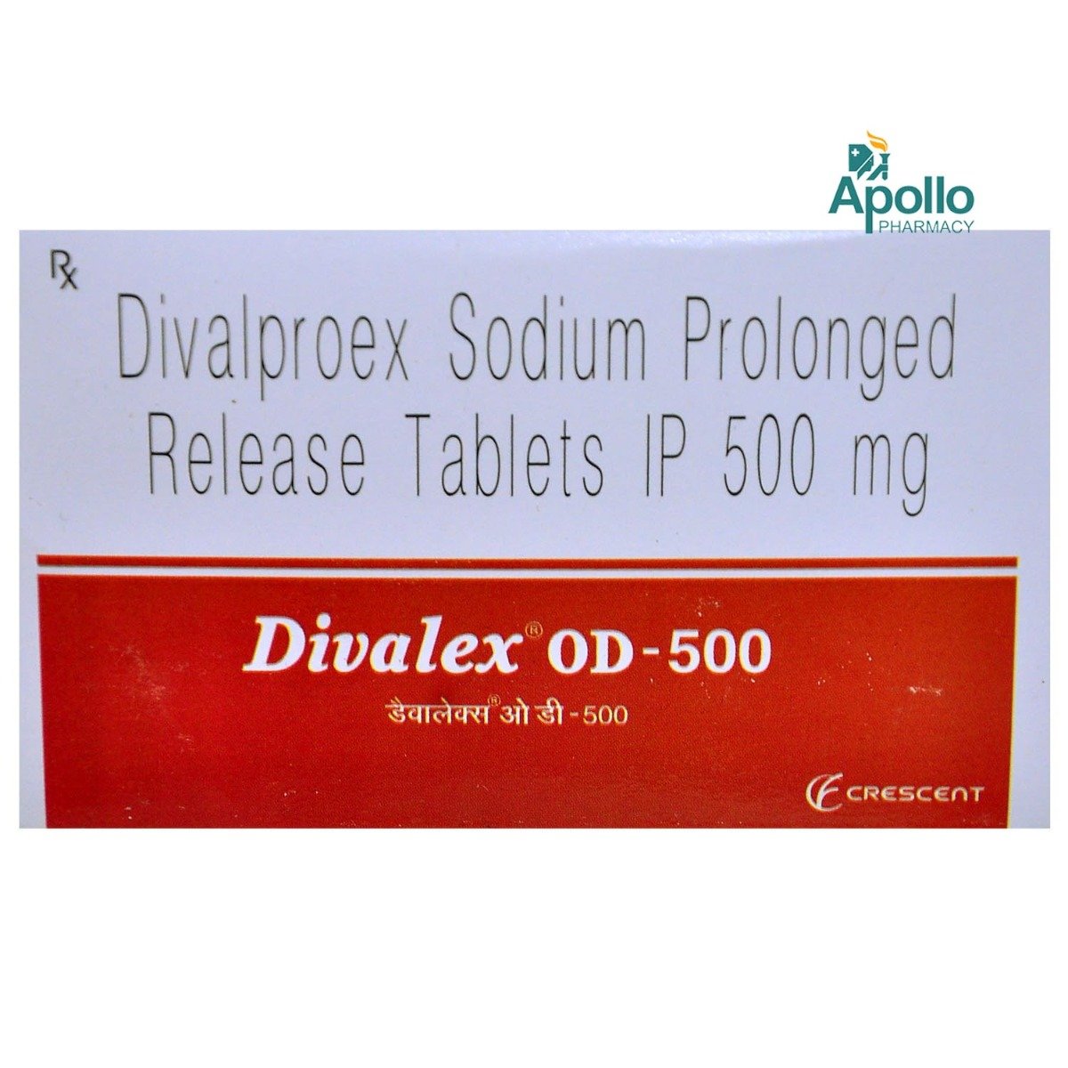 Divalex OD-500 Tablet 10's, Pack of 10 TABLETS Divalex OD-500 Tablet 10's, Pack of 10 TABLETS