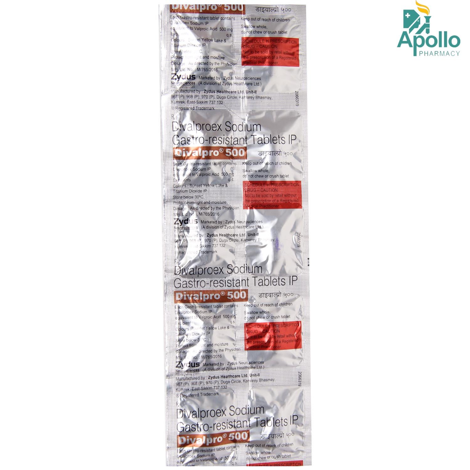 Divalpro 500 Tablet 10's, Pack of 10 TABLETS Divalpro 500 Tablet 10's, Pack of 10 TABLETS