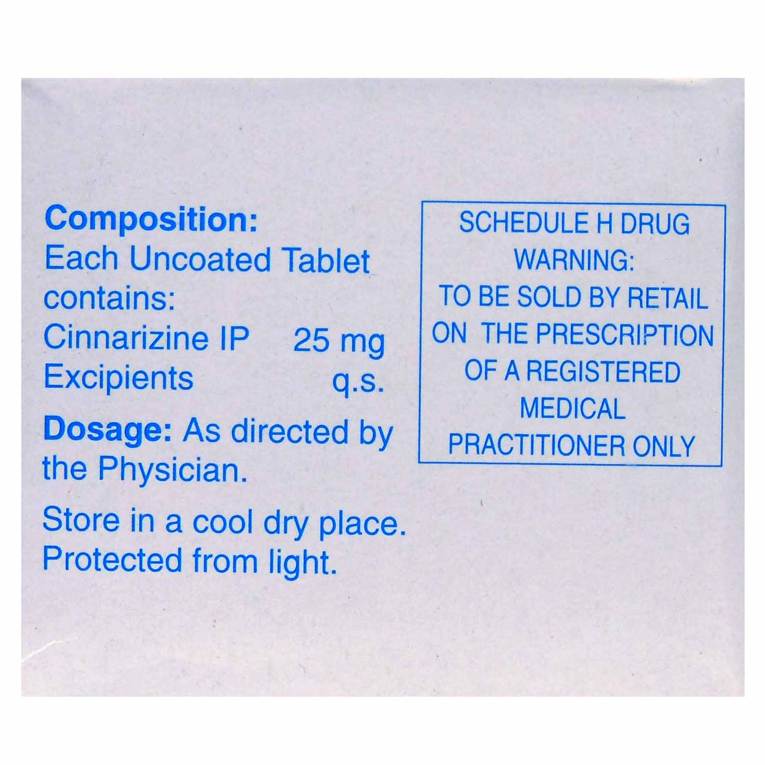 Diziron Tablet 20's, Pack of 20 TABLETS Diziron Tablet 20's, Pack of 20 TABLETS