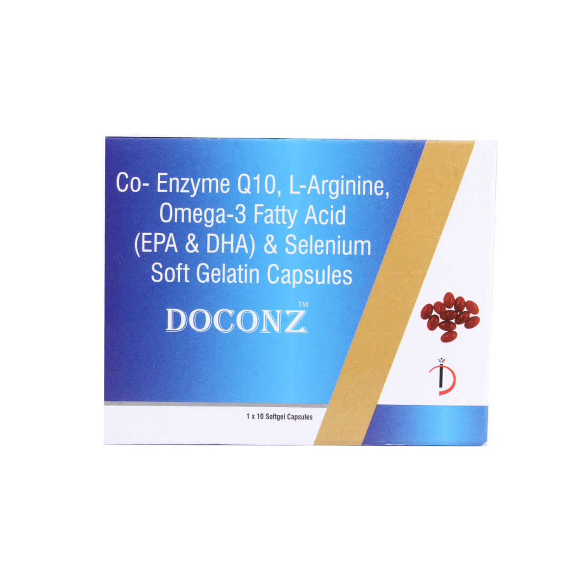 Doconz Softgel Capsule 10's, Pack of 10 CapsuleS Doconz Softgel Capsule 10's, Pack of 10 CapsuleS