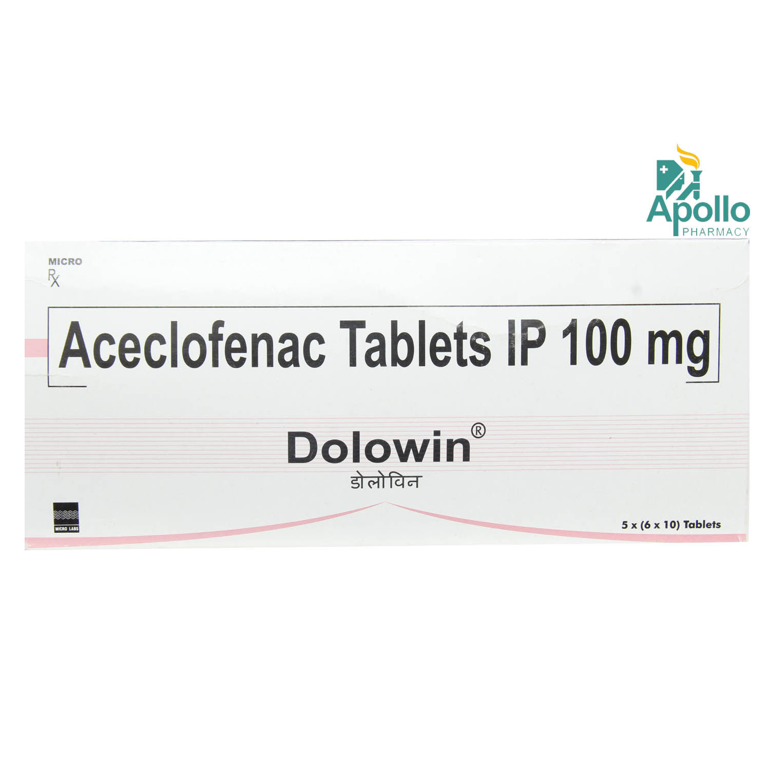 Buy Dolowin 100 mg Tablet 10's Online