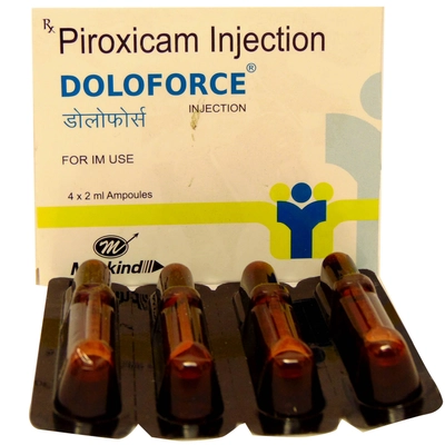 Doloforce Injection 4 x 2 ml, Pack of 4 InjectionS