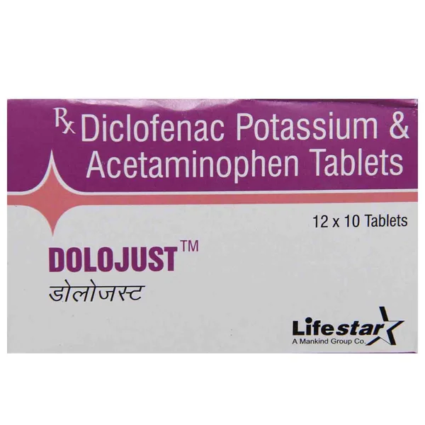 Dolojust Tablet 10's, Pack of 10 TabletS