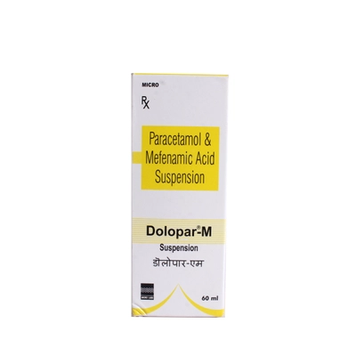 Dolopar M Suspension 60 ml, Pack of 1 Liquid