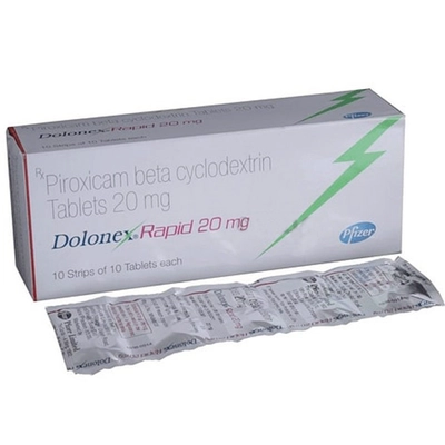 Dolonex Rapid 20 Tablet 10's, Pack of 10 TABLETS