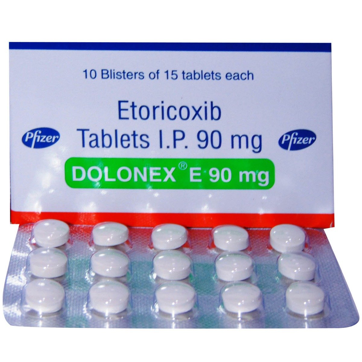 Dolonex E 90 Tablet 15's, Pack of 15 TABLETS Dolonex E 90 Tablet 15's, Pack of 15 TABLETS