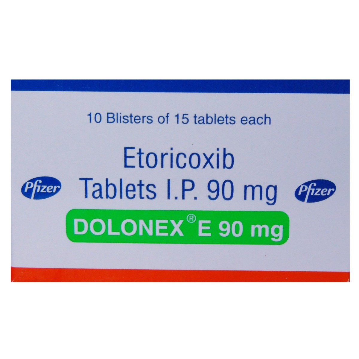 Dolonex E 90 Tablet 15's, Pack of 15 TABLETS Dolonex E 90 Tablet 15's, Pack of 15 TABLETS