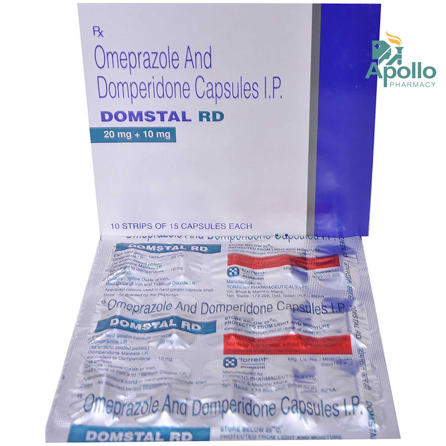 Domstal RD Capsule 15's, Pack of 15 CAPSULES Domstal RD Capsule 15's, Pack of 15 CAPSULES