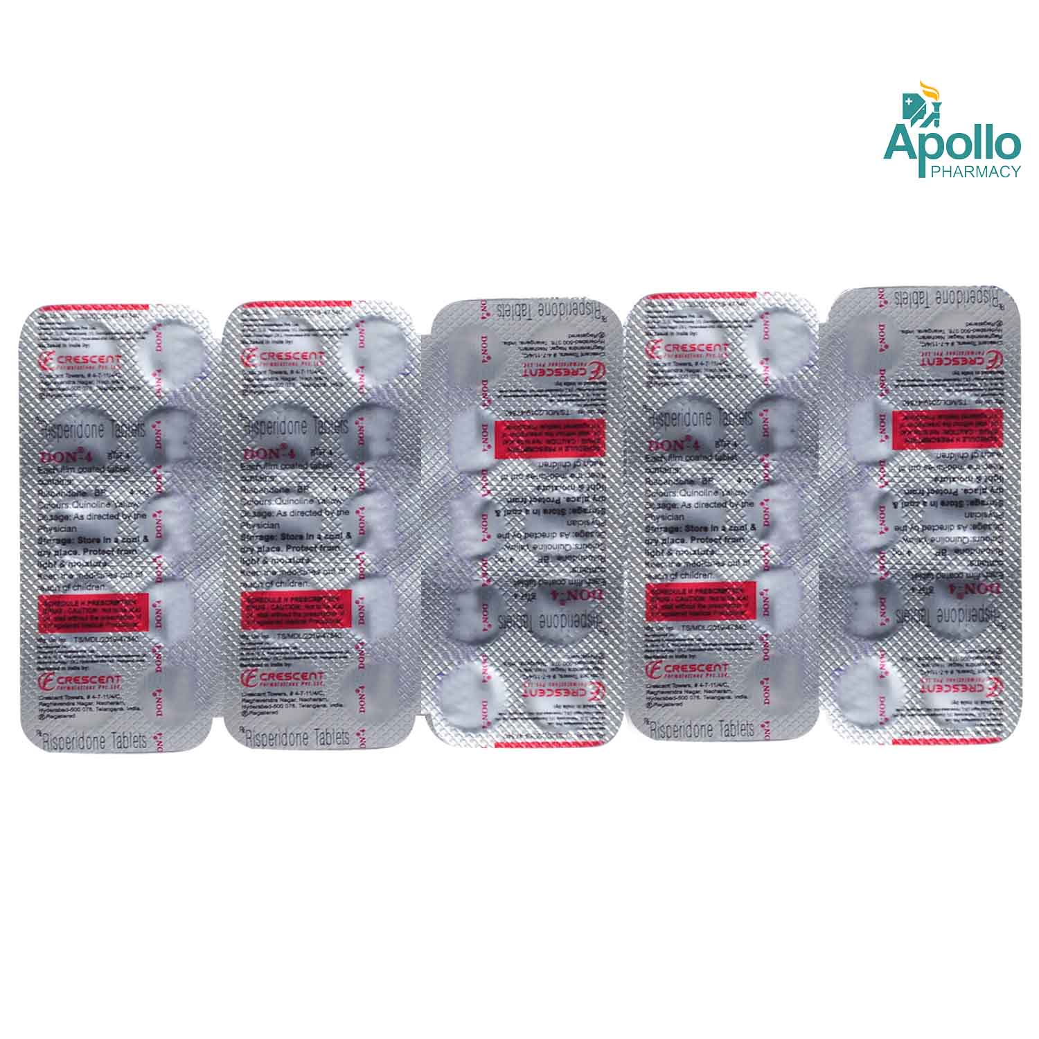 Don 4 Tablet 10's, Pack of 10 TabletS Don 4 Tablet 10's, Pack of 10 TabletS