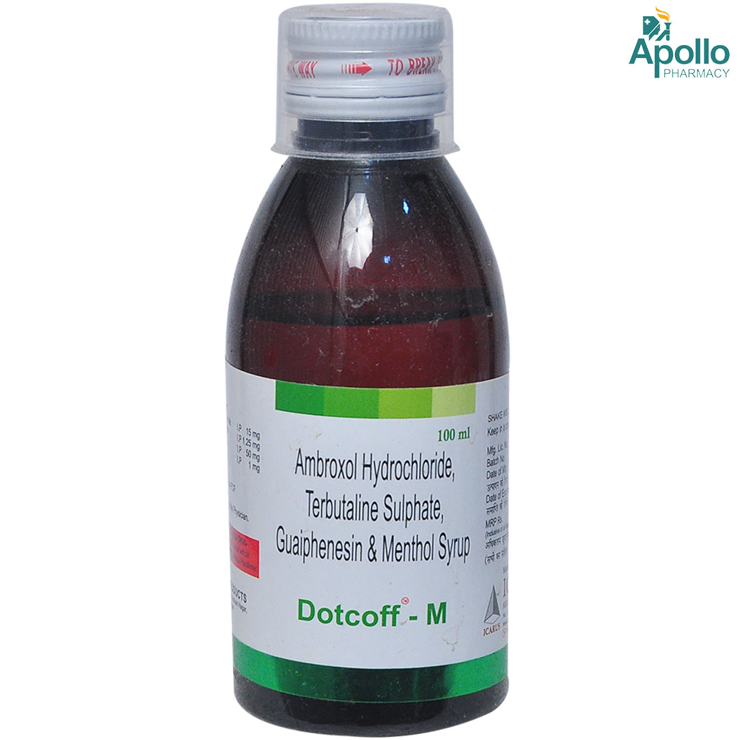 Dotcoff M Syrup 100 ml, Pack of 1 Syrup Dotcoff M Syrup 100 ml, Pack of 1 Syrup