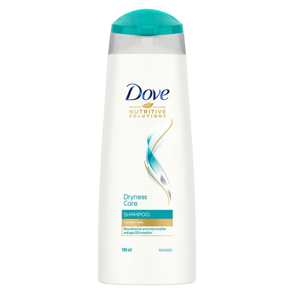 Dove Dryness Care Shampoo, 180 ml, Pack of 1