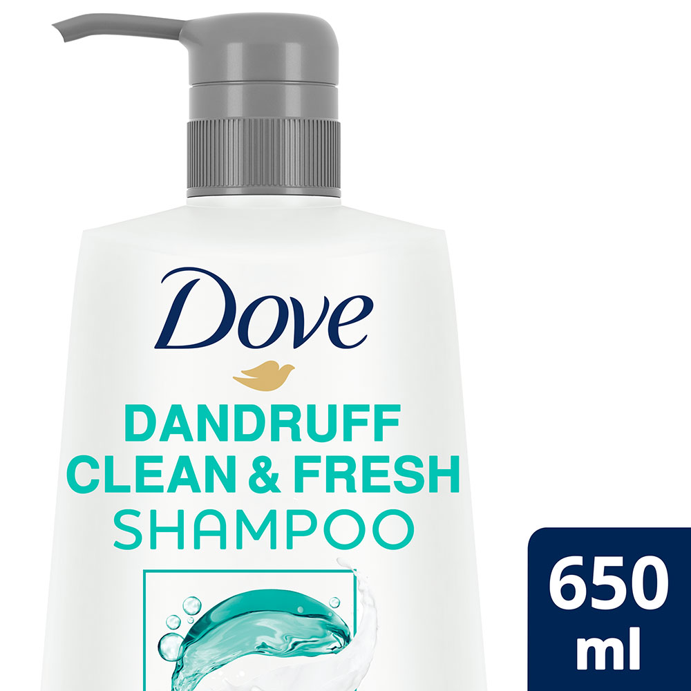 Dove Anti Dandruff Clean & Fresh Shampoo, 650 ml, Pack of 1 Dove Anti Dandruff Clean & Fresh Shampoo, 650 ml, Pack of 1