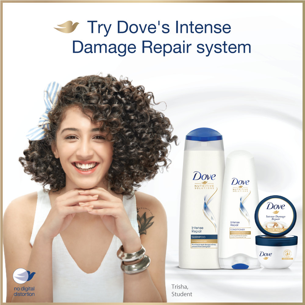 Dove Intense Repair Shampoo, 650 ml, Pack of 1 Dove Intense Repair Shampoo, 650 ml, Pack of 1
