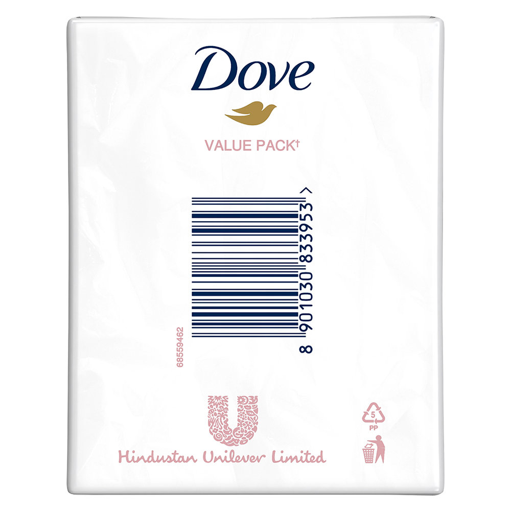 Dove Pink Beauty Bathing Bar, 375 gm (3 x 125 gm), Pack of 1 Dove Pink Beauty Bathing Bar, 375 gm (3 x 125 gm), Pack of 1