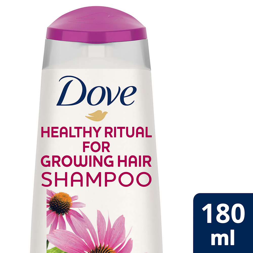 Dove Healthy Ritual for Growing Hair Shampoo, 180 ml, Pack of 1 Dove Healthy Ritual for Growing Hair Shampoo, 180 ml, Pack of 1