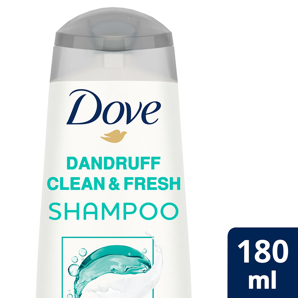 Dove Dandruff Clean & Fresh Shampoo, 180 ml, Pack of 1 Dove Dandruff Clean & Fresh Shampoo, 180 ml, Pack of 1