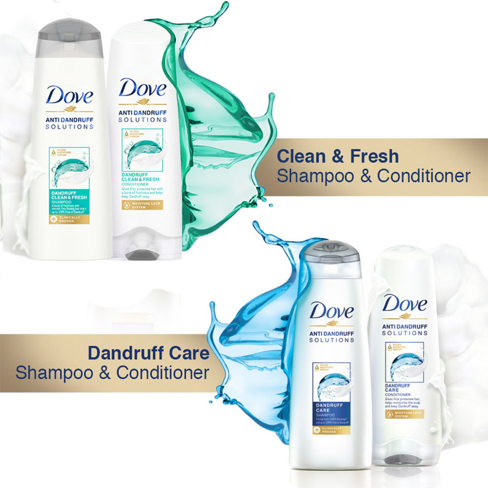 Dove Dandruff Clean & Fresh Shampoo, 180 ml, Pack of 1 Dove Dandruff Clean & Fresh Shampoo, 180 ml, Pack of 1