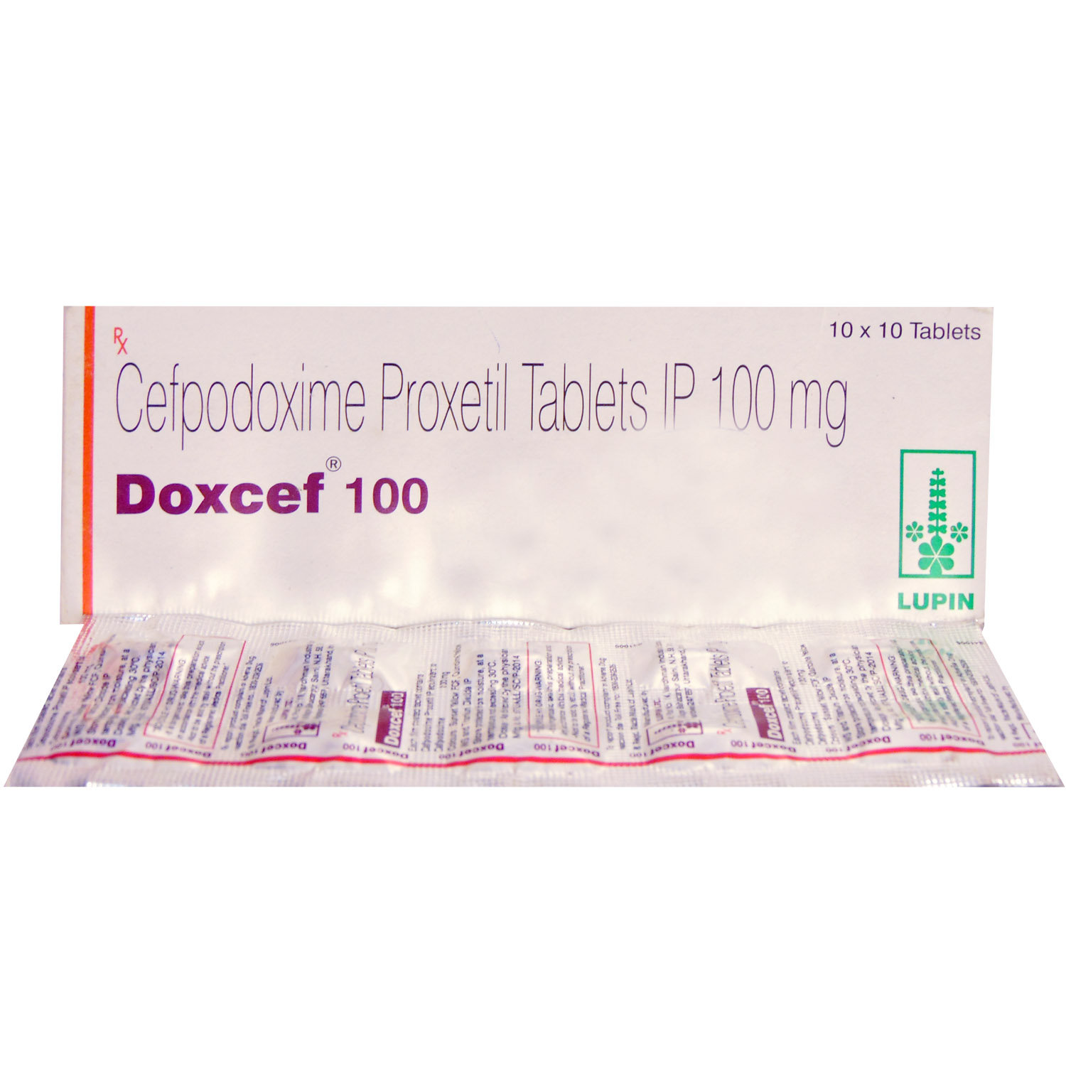 Doxcef 100 Tablet 10's, Pack of 10 TABLETS Doxcef 100 Tablet 10's, Pack of 10 TABLETS