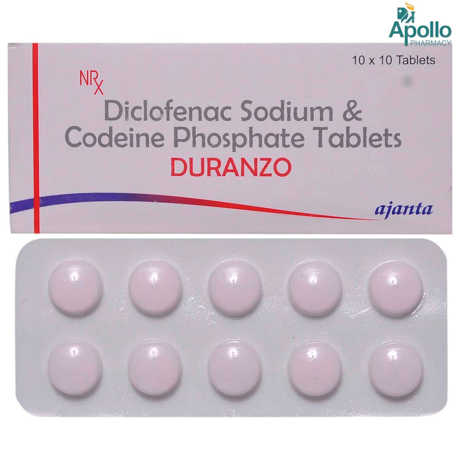 Buy Duranzo Tablet 10's Online