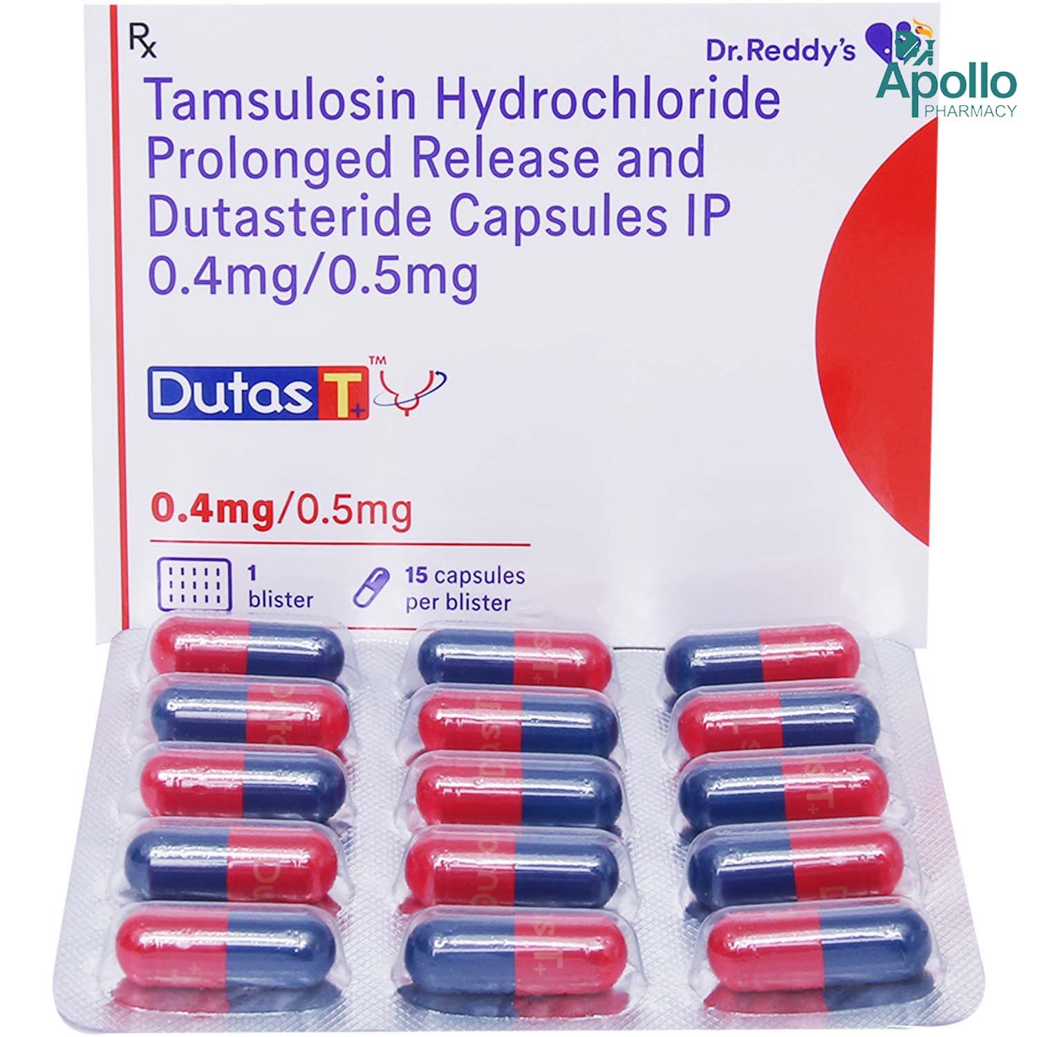 Dutas T Plus Capsule 15's, Pack of 15 Dutas T Plus Capsule 15's, Pack of 15