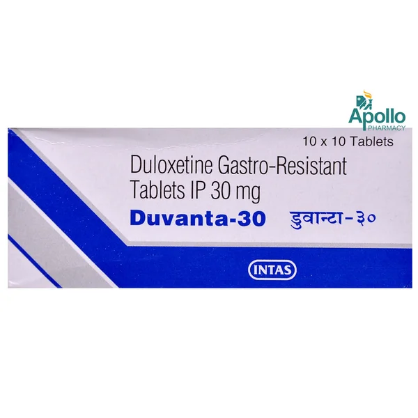 Duvanta-30 Tablet 10's, Pack of 10 TABLETS