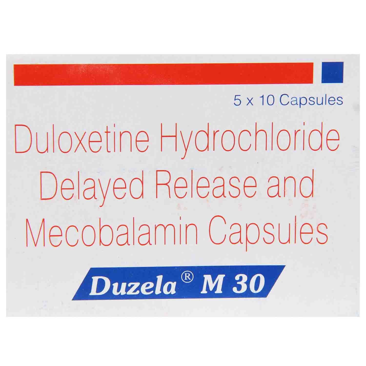 Buy Duzela M 30 Capsule 10's Online