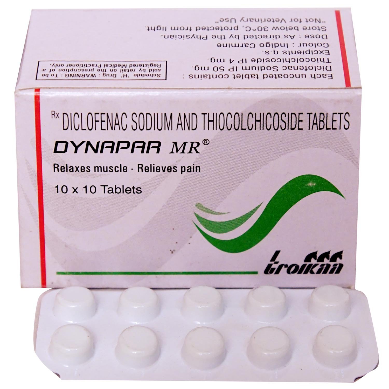 Dynapar MR Tablet 10's, Pack of 10 TABLETS Dynapar MR Tablet 10's, Pack of 10 TABLETS
