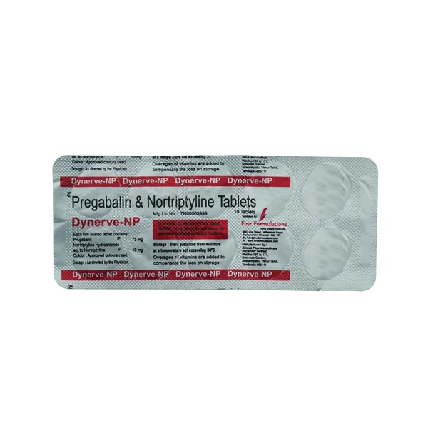 DYNERVE NP 75MG TABLET 10'S, Pack of 10 TabletS