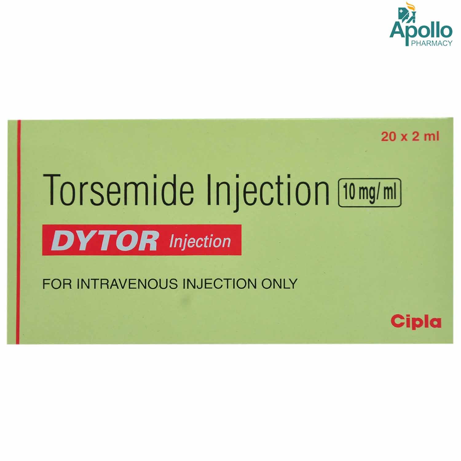 Dytor Injection 10 x 2 ml, Pack of 10 InjectionS Dytor Injection 10 x 2 ml, Pack of 10 InjectionS