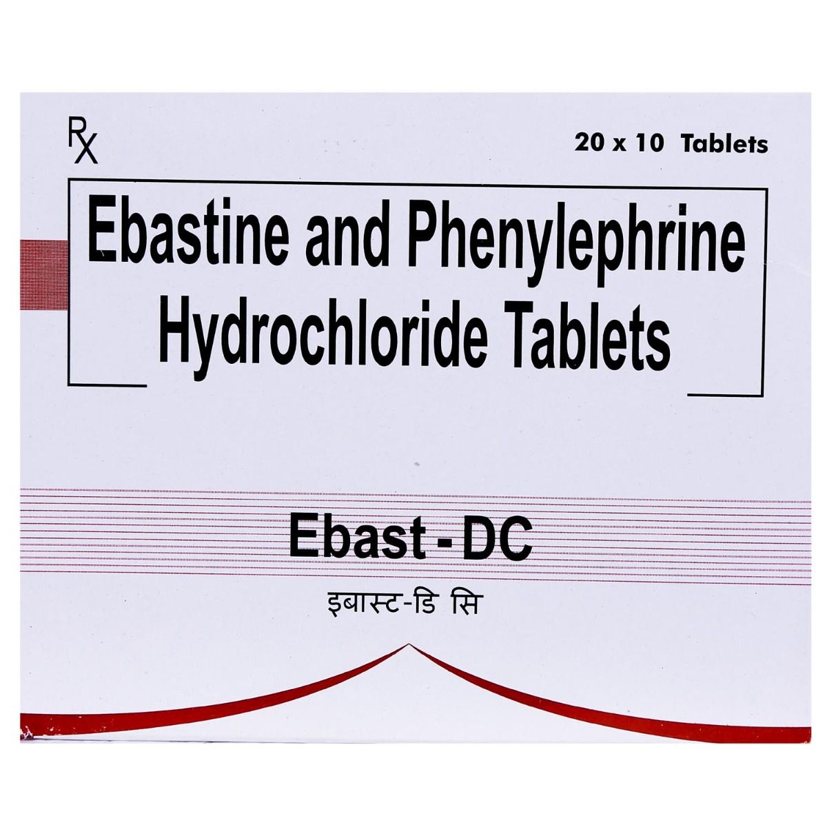 Buy Ebast-DC Tablet 10's Online