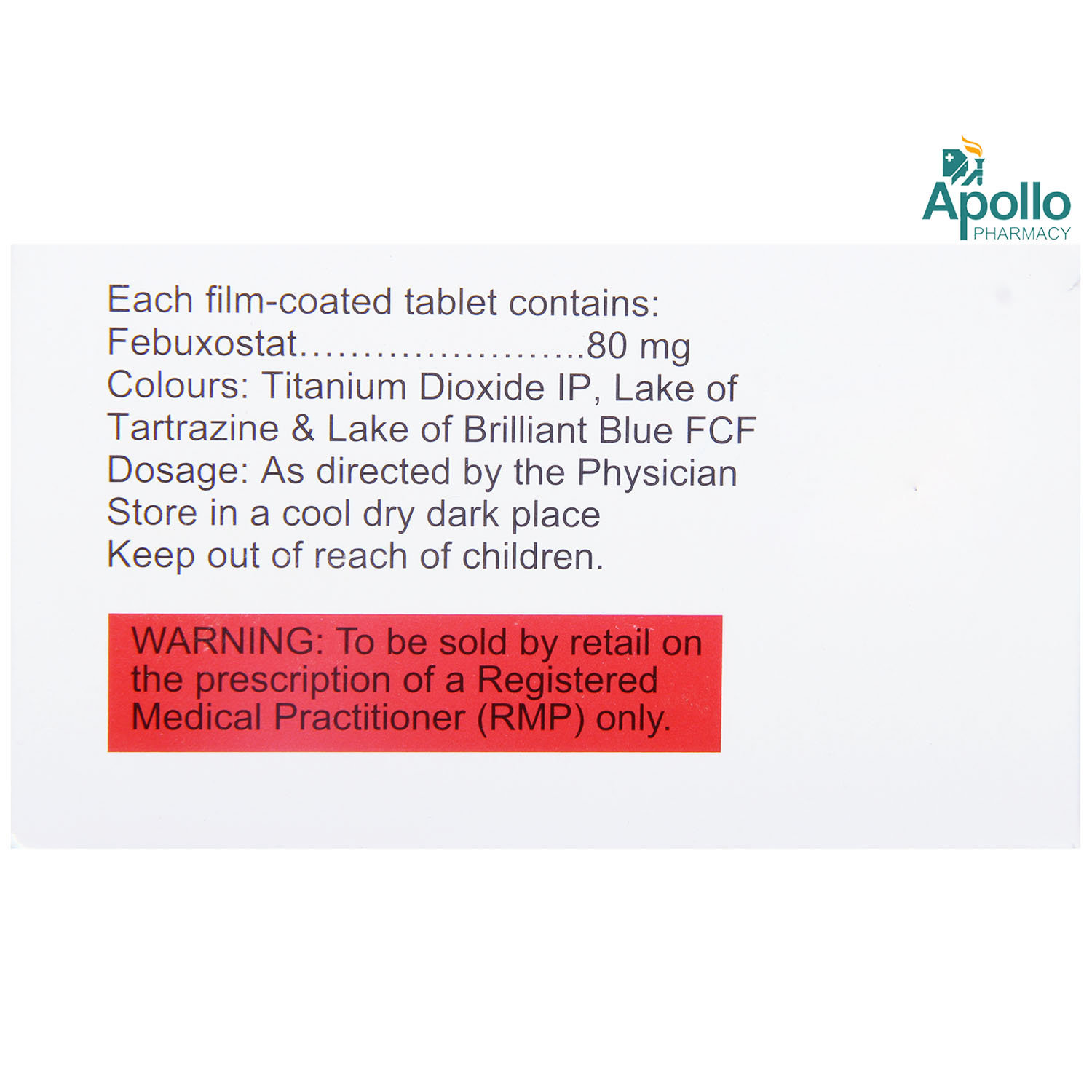 Ebuxo 80 Tablet 10's, Pack of 10 TabletS Ebuxo 80 Tablet 10's, Pack of 10 TabletS