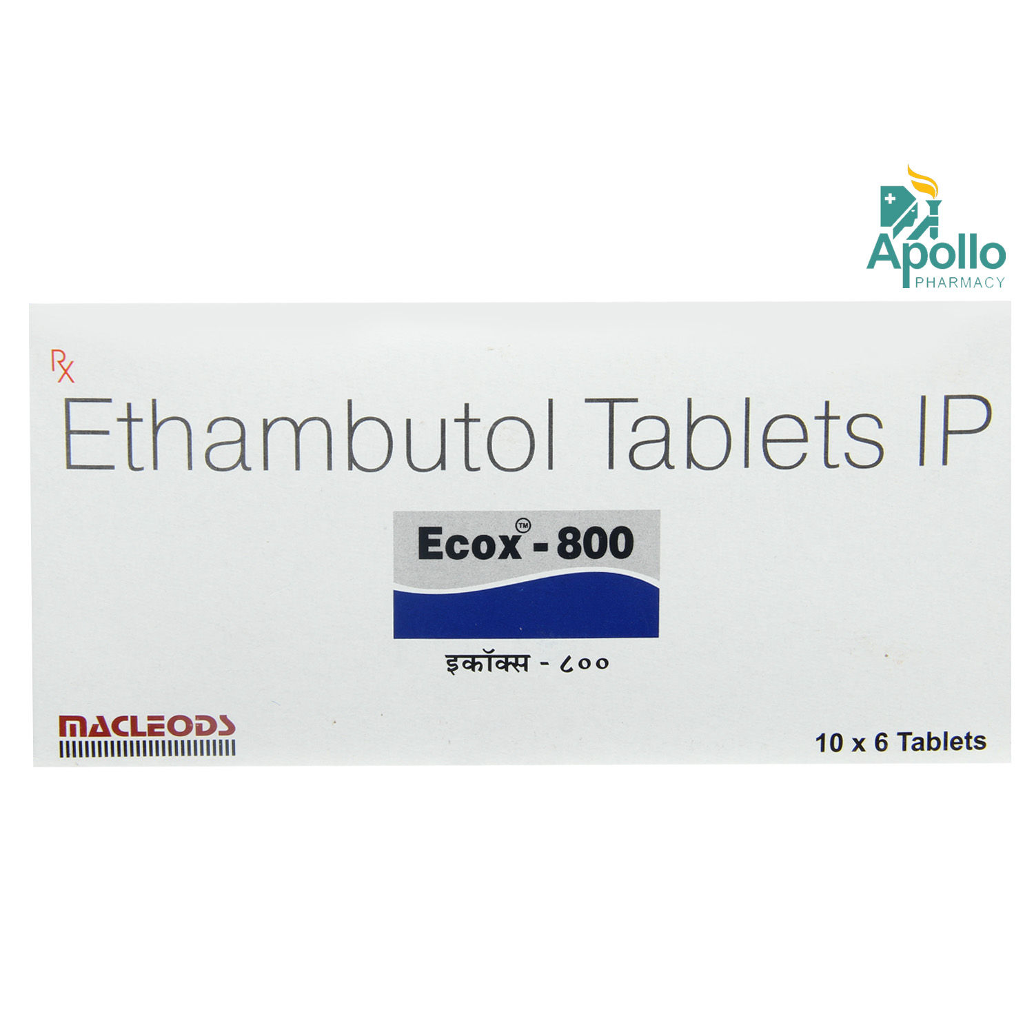 Buy Ecox 800 mg Tablet 6's Online