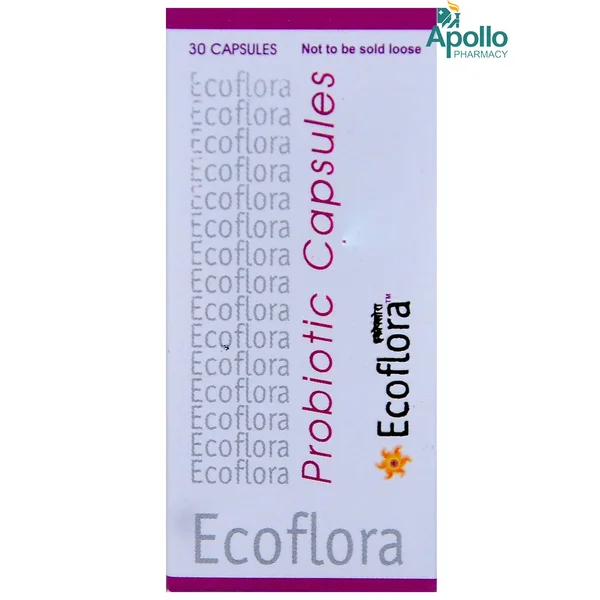 Ecoflora Capsule 30's, Pack of 1 CAPSULE
