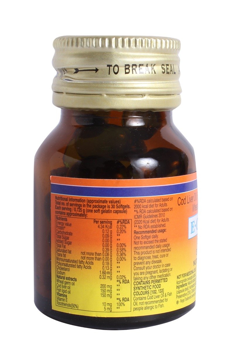 E-Cod Omega Capsule 30's, Pack of 1 E-Cod Omega Capsule 30's, Pack of 1