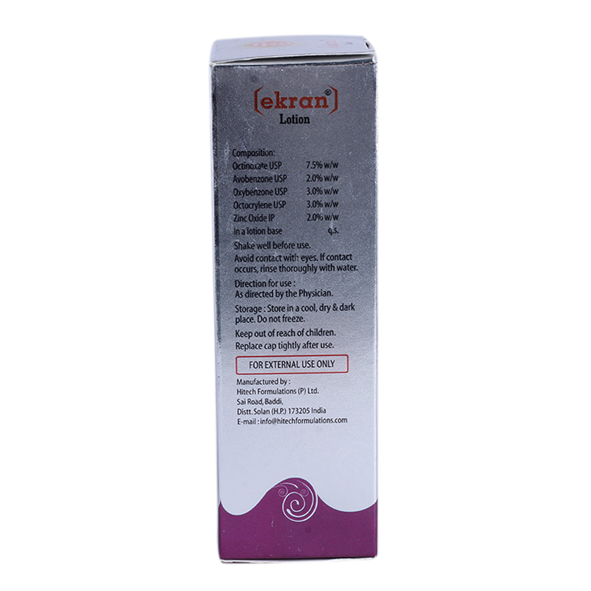 Ekran Lotion 50 gm, Pack of 1 Ekran Lotion 50 gm, Pack of 1