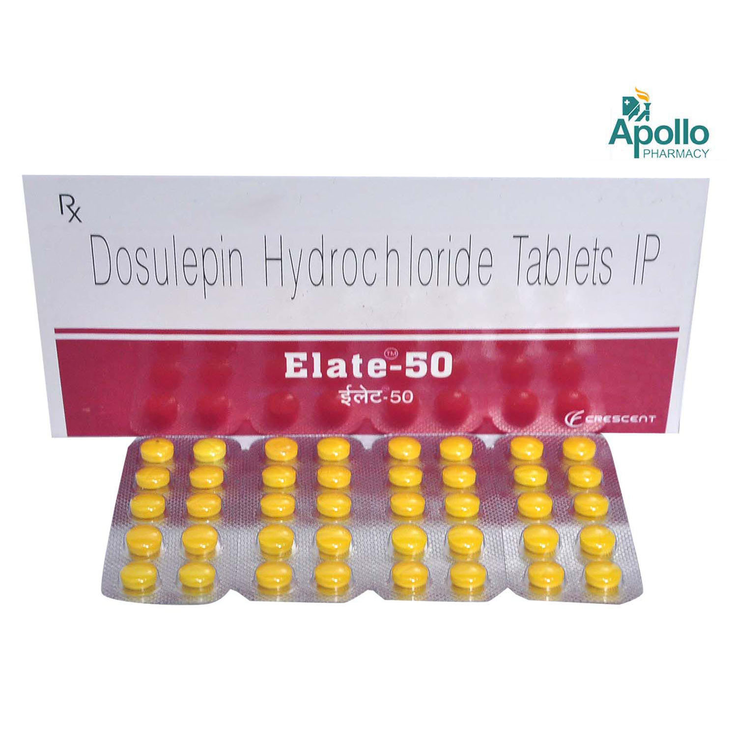 Elate-50 Tablet 10's, Pack of 10 TABLETS Elate-50 Tablet 10's, Pack of 10 TABLETS