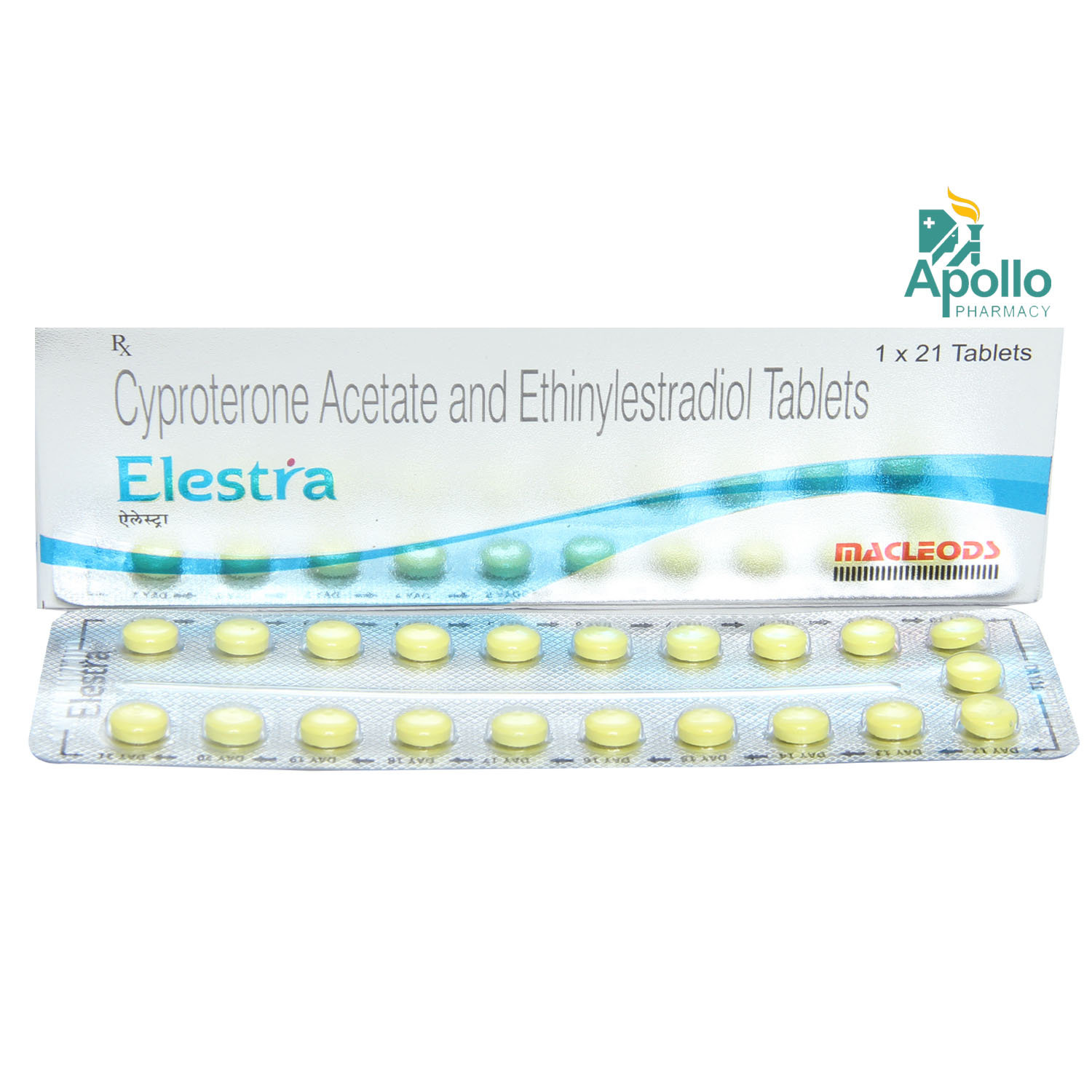 Elestra Tablet 21's, Pack of 1 TABLET Elestra Tablet 21's, Pack of 1 TABLET