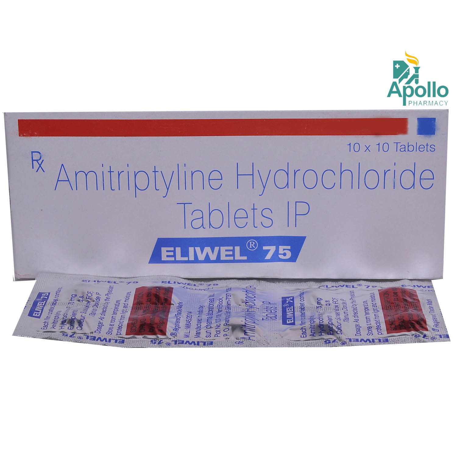 Eliwel 75 Tablet 10's, Pack of 10 TABLETS Eliwel 75 Tablet 10's, Pack of 10 TABLETS