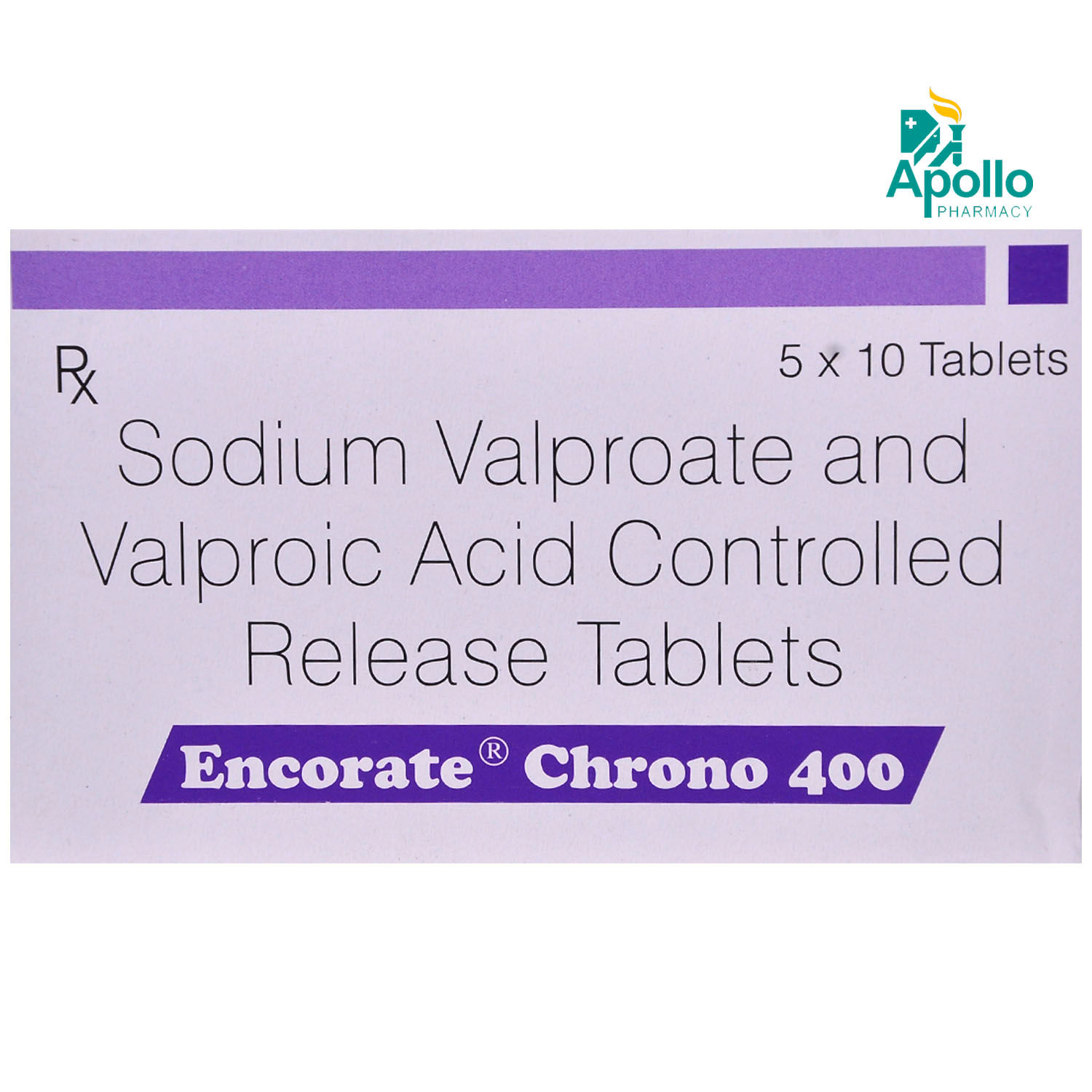 Buy Encorate Chrono 400 Tablet 10's Online