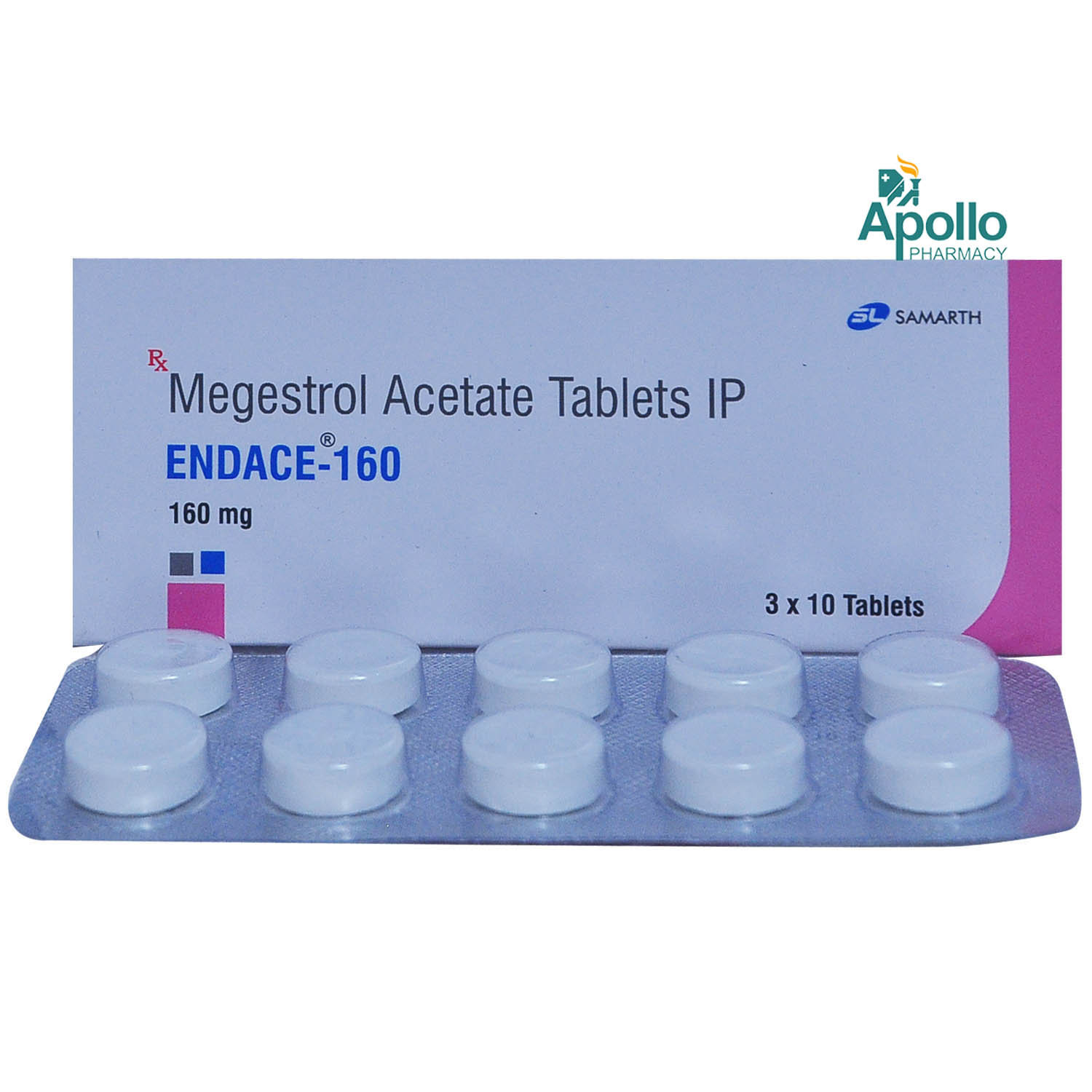 Endace-160 Tablet 10's, Pack of 10 TABLETS Endace-160 Tablet 10's, Pack of 10 TABLETS